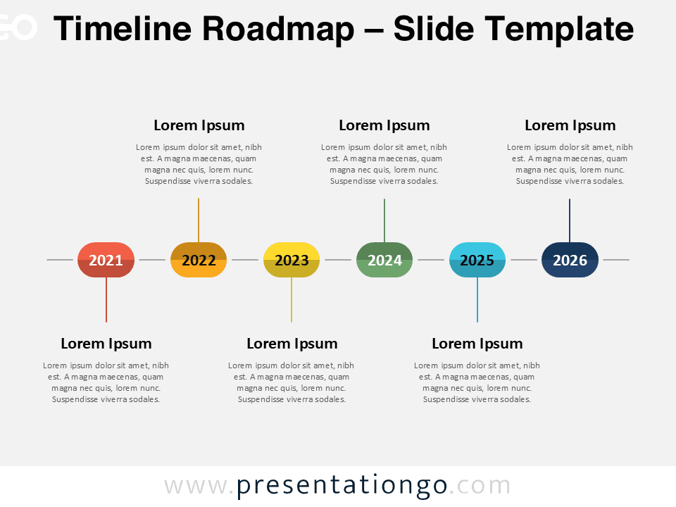 Road Map Powerpoint Timeline Roadmap Powerpoint Google Slides 