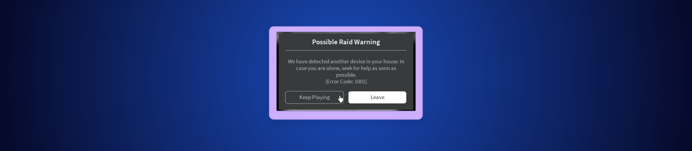 Fix Roblox Error Code 1001 In Canada What To Do If You See This Fake Roblox Error Code 1001 