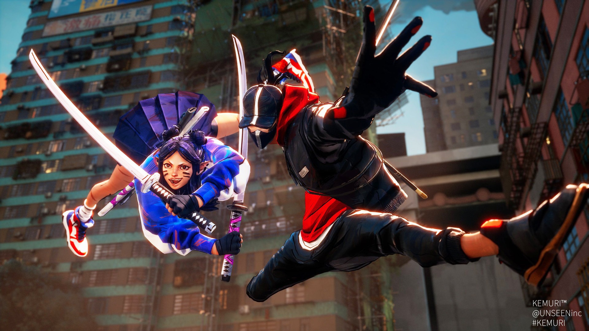 Super Stylish Demon-Slaying Action Game Kemuri Announced for PS5 (2026)