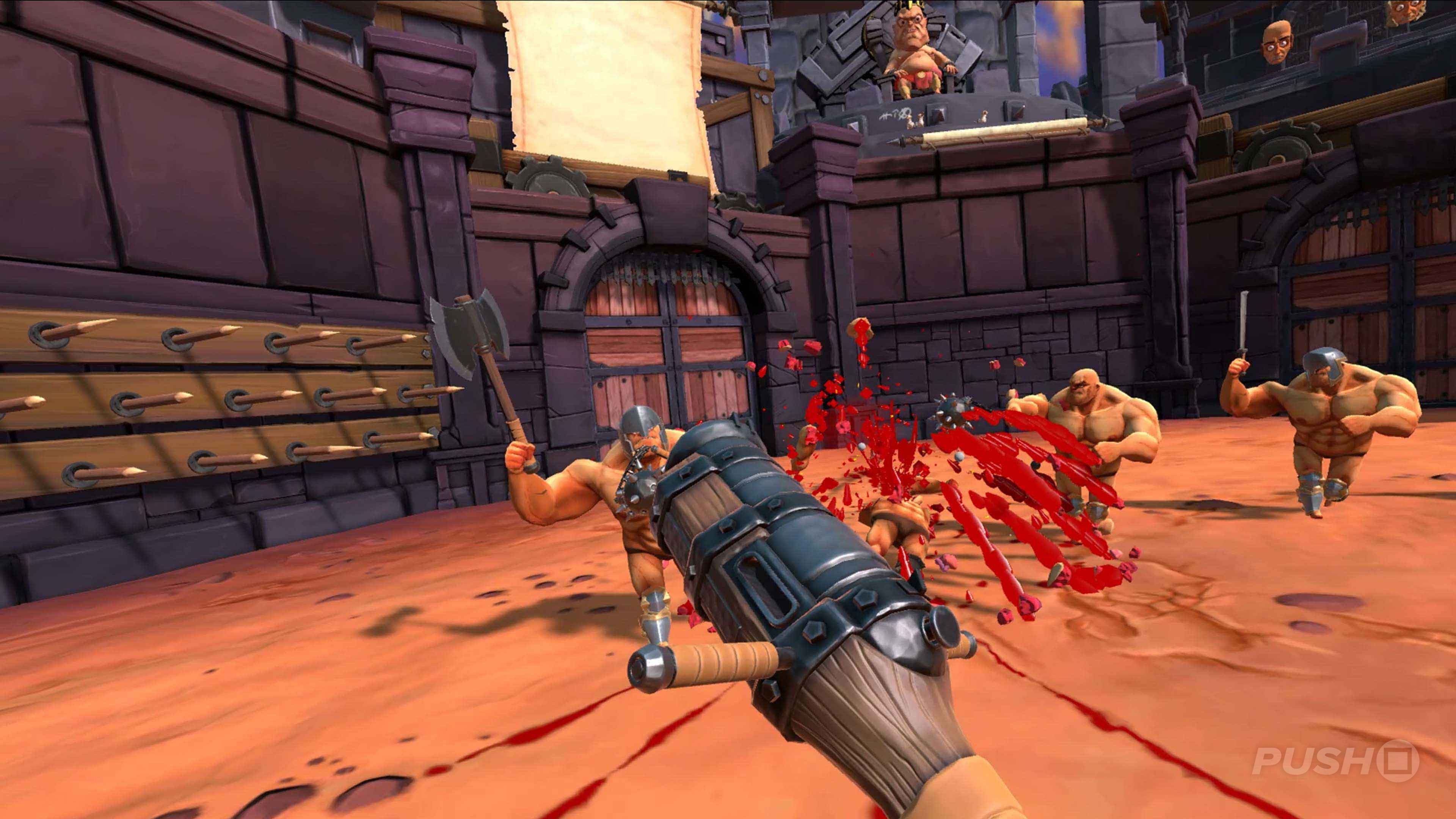 You don't have to do what everyone does on their first date. Gorn (PS4 / PlayStation 4) Game Profile | News, Reviews