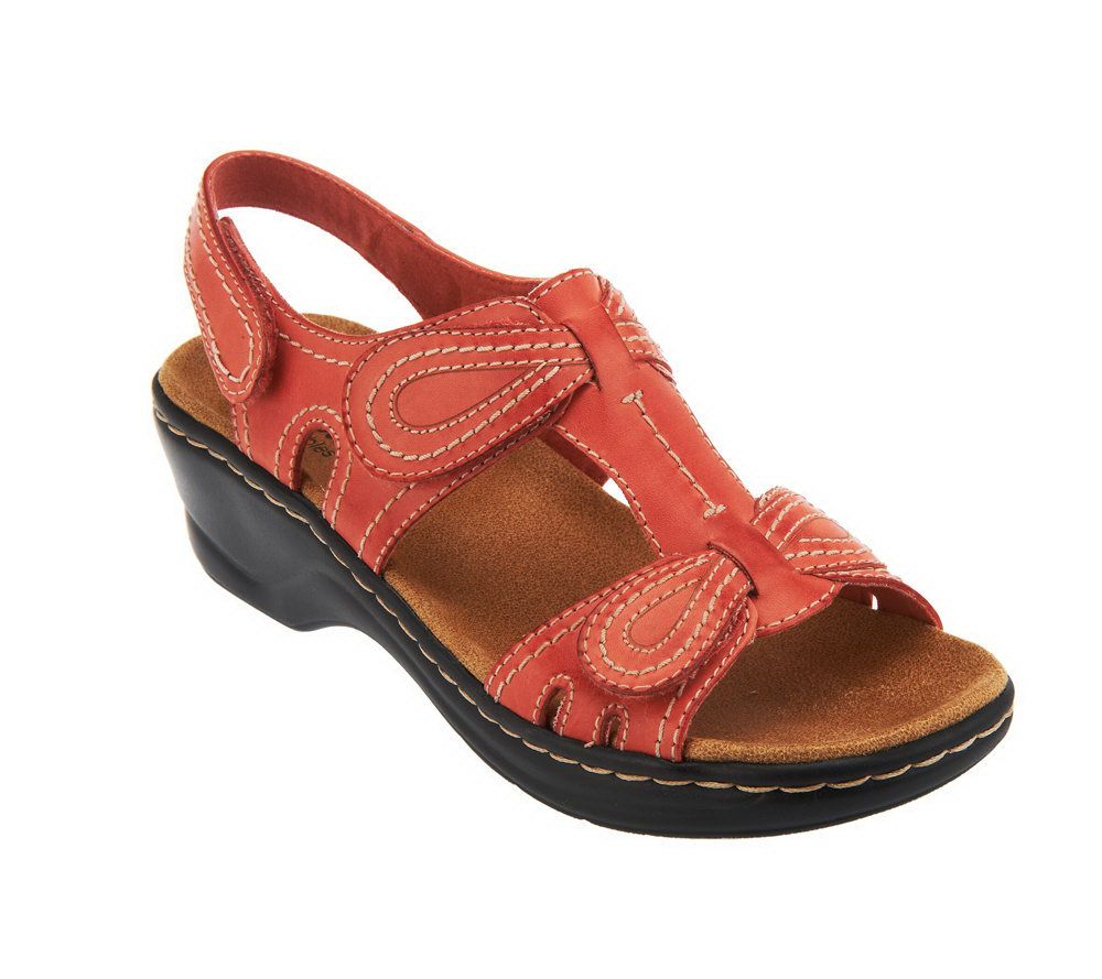 qvc clarks bendables sandals