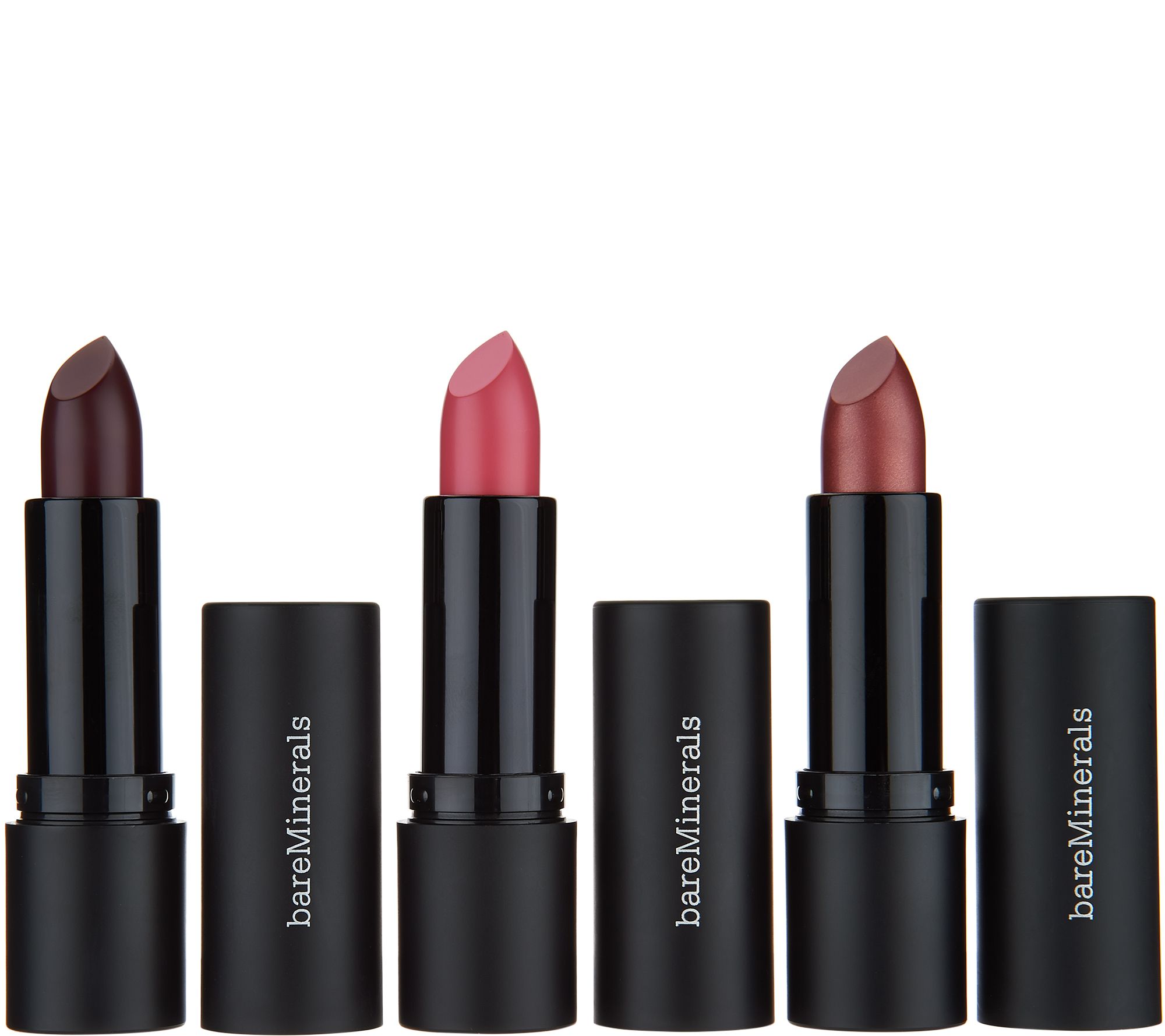 Bareminerals statement luxe-shine lipstick trio