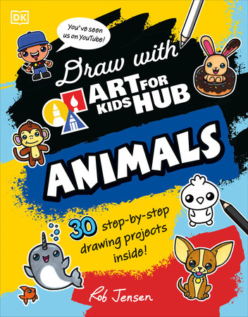 Draw with art for kids hub animals by art for kids hub