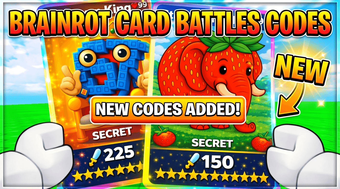 Brainrot Card Battles Codes June 2026 RoCodes 9702081004 