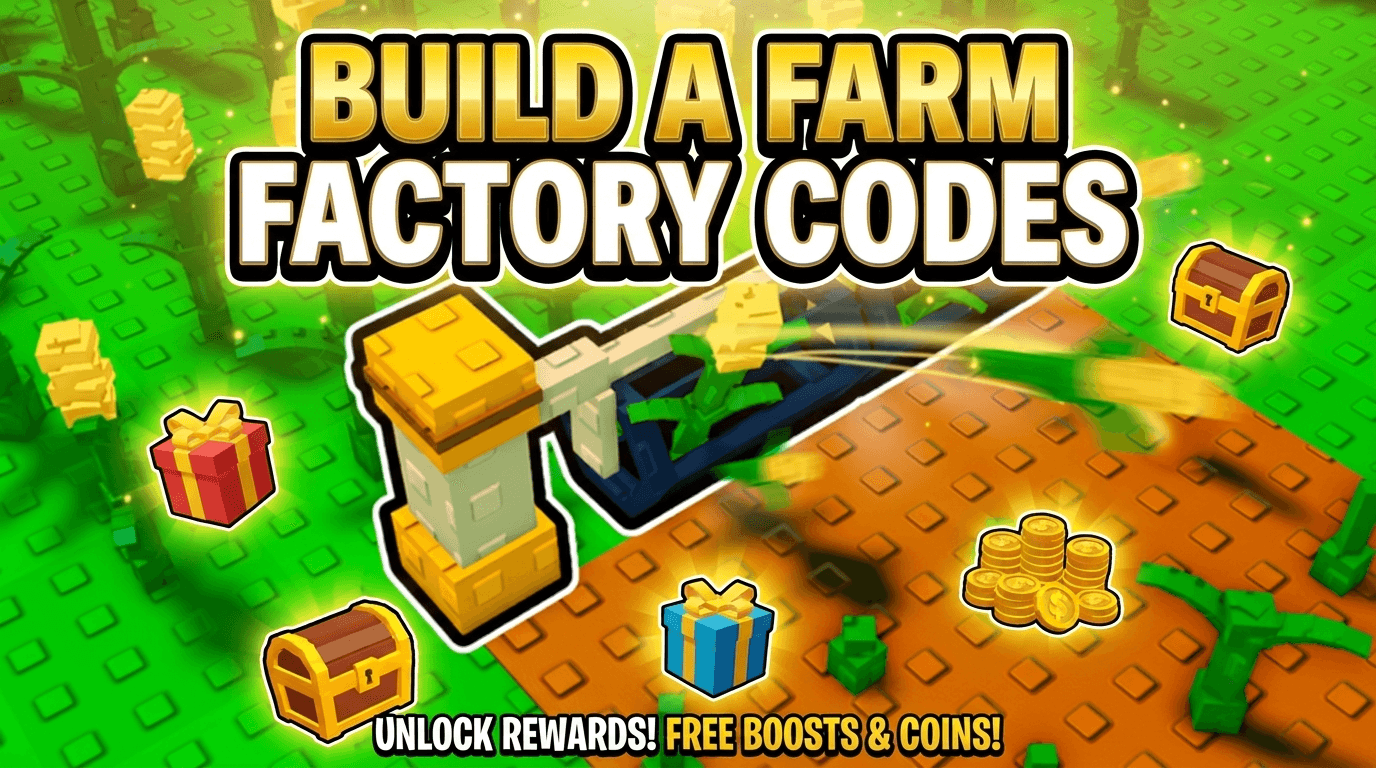 Build A Farm Factory Codes June 2026 RoCodes 9839808865 