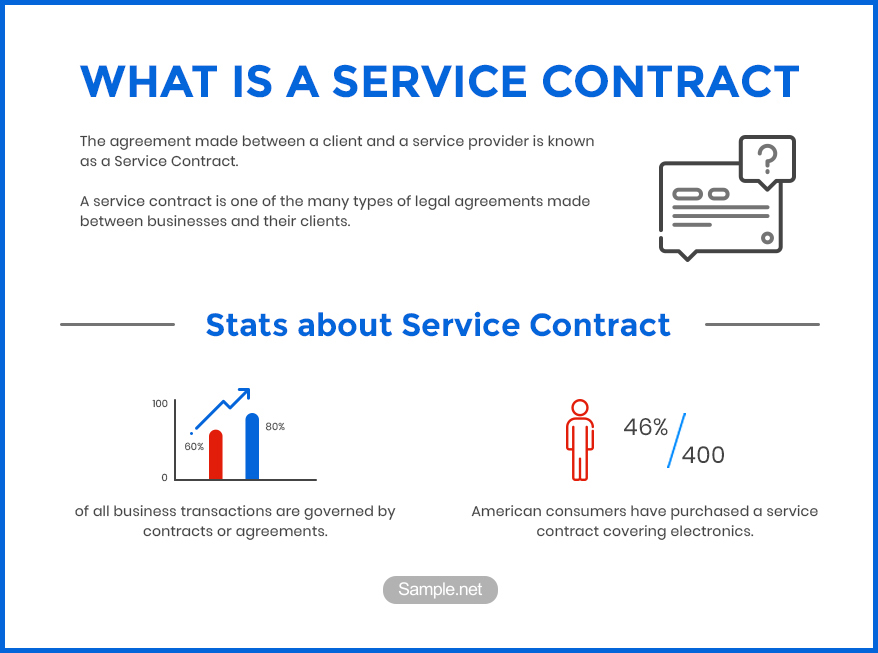 50 Sample Service Contract Templates In Pdf Ms Word Excel