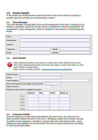 20 Sample Event Management Plan Templates In Pdf Ms Word