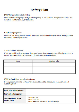 Download engineering software and books at www.tumcivil.com. 50 Sample Safety Plan Templates In Pdf Ms Word