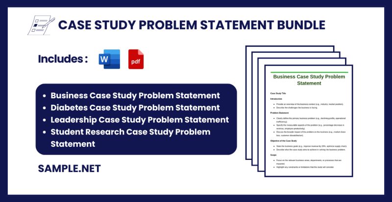 Free 13 Case Study Problem Statement Samples Word Pdf - Download Incredible Colorful Texture | HD