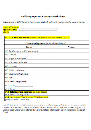 It's what serves as a foundation to help you plan for the future by keeping both yo. 50 Sample Expense Worksheets In Pdf Ms Word