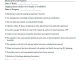 Sample Preoperative Checklist 10 In Pdf Ms Word