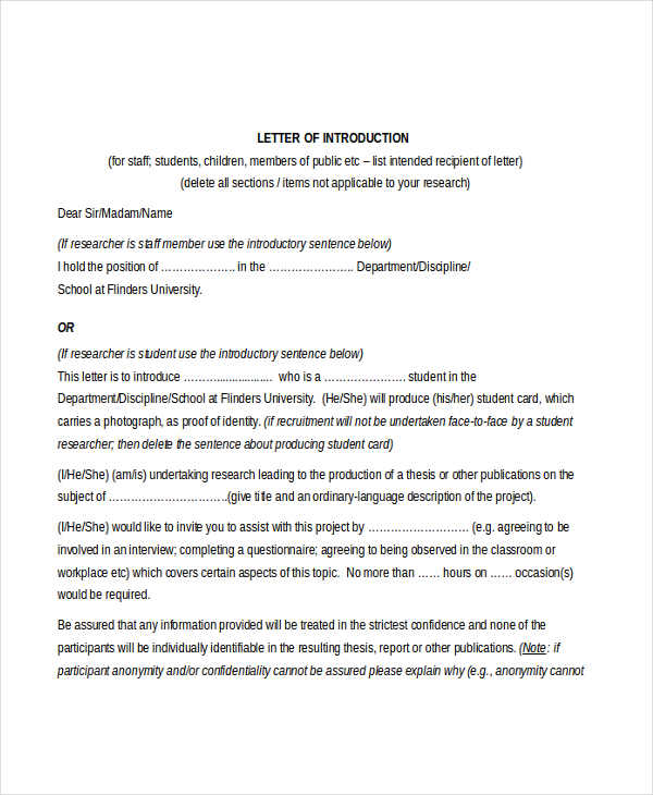 Free 32 Sample Letters In Pdf Ms Word Excel