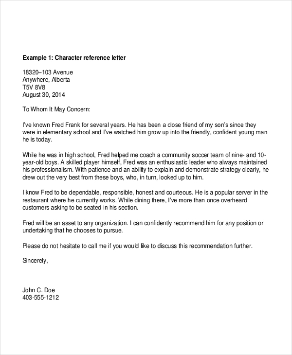 Free 32 Sample Letters In Pdf Ms Word Excel