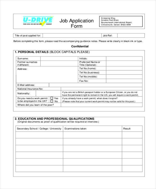 Job Application Sample Filled Out - Download Incredible Minimal Art | 4K