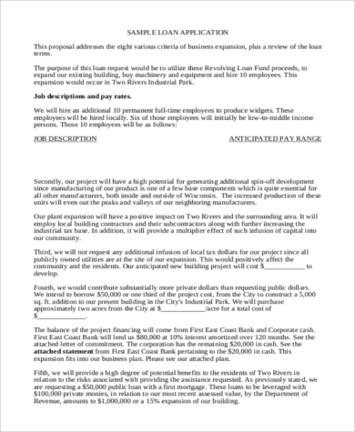 Free 9 Sample Application Letters In Ms Word Pdf