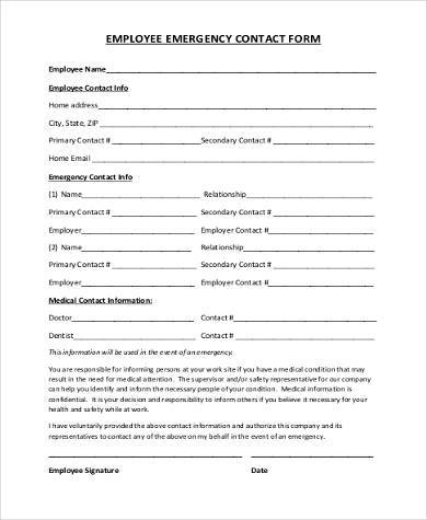 the best printable emergency contact form jimmy website