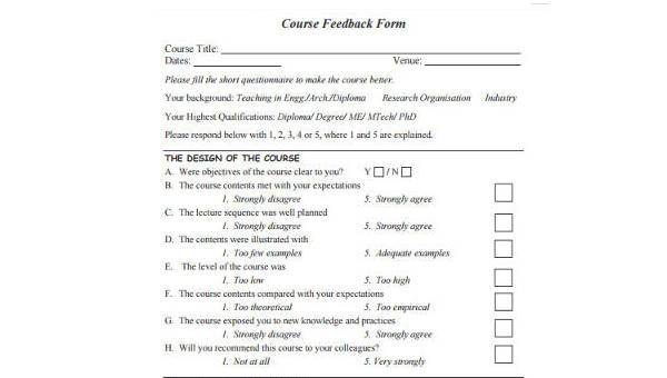 General Course Feedback Form Pdf - Elegant 8K Geometric Photos | Free Download