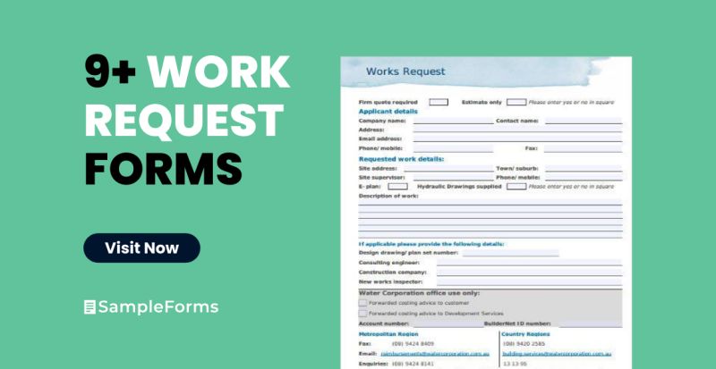 Free 9 Sample Work Request Forms In Pdf Ms Word - HD Colorful Pictures for Desktop