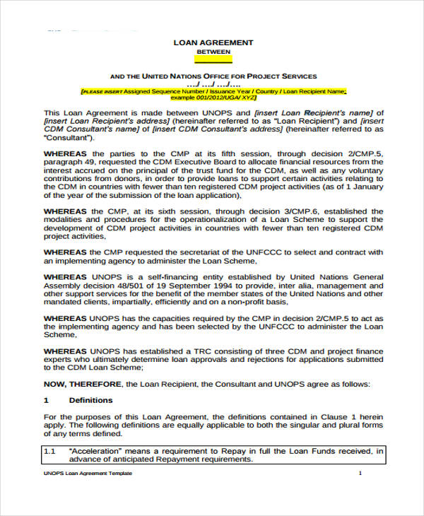 Free 42 Business Agreement Forms In Pdf Ms Word