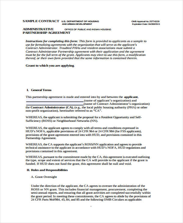 Free 42 Business Agreement Forms In Pdf Ms Word