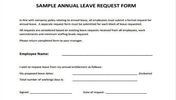 Free 37 Sample Request Forms In Pdf Excel Ms Word