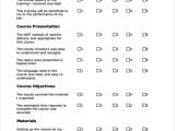 Free 30 Training Evaluation Form Samples Pdf Ms Word Google Docs