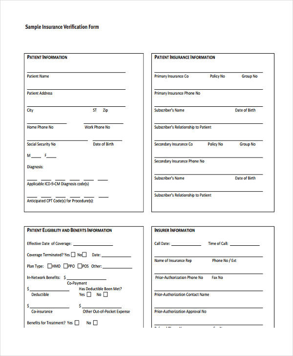 Health Insurance Verification Form Editable Pdf Forms - Premium Abstract Texture Gallery - 8K