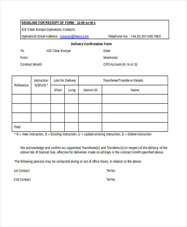 Delivery Confirmation Pdf Pdf - Modern Space Pattern - Mobile