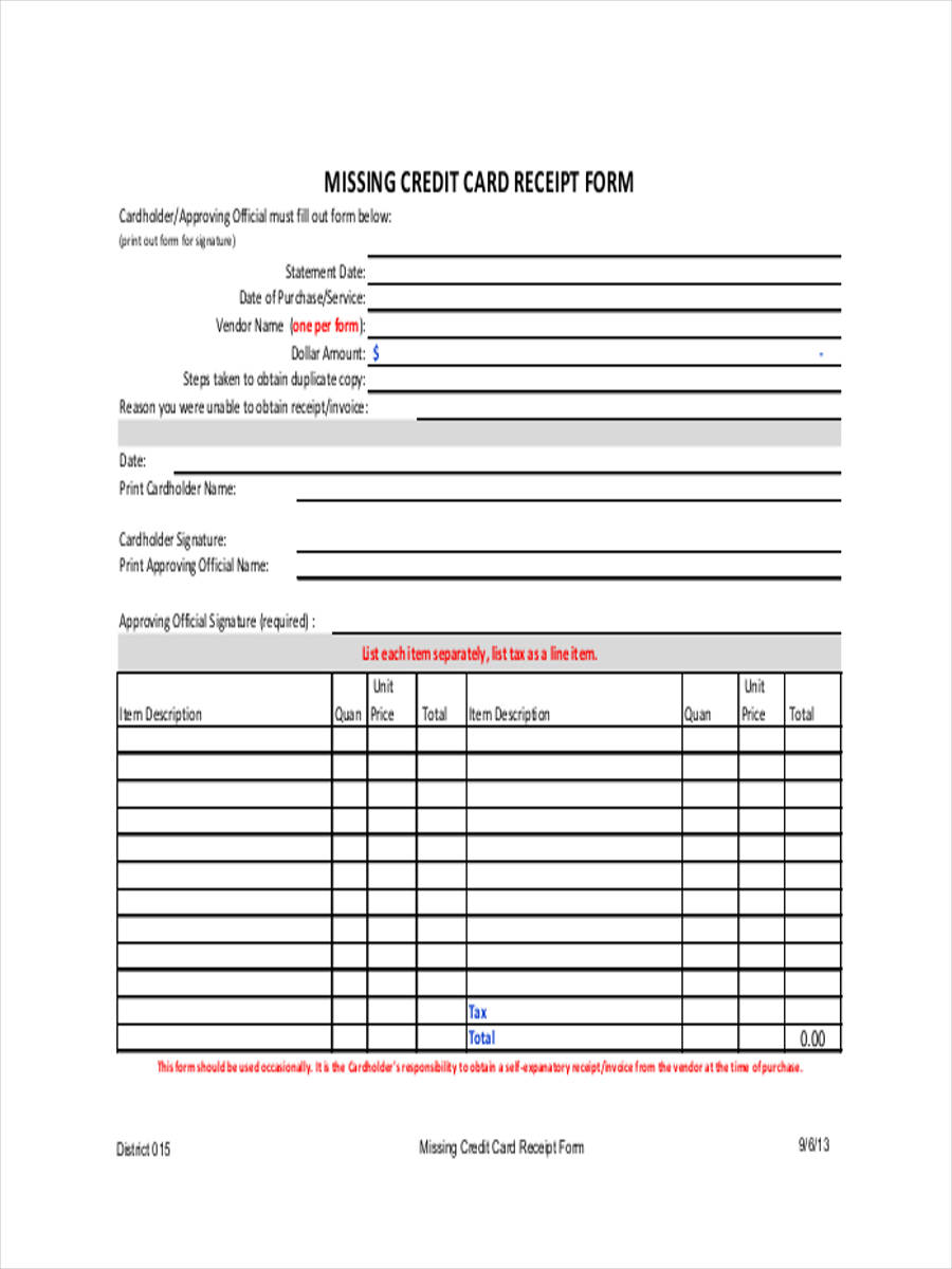 free 7 generic receipt forms in pdf