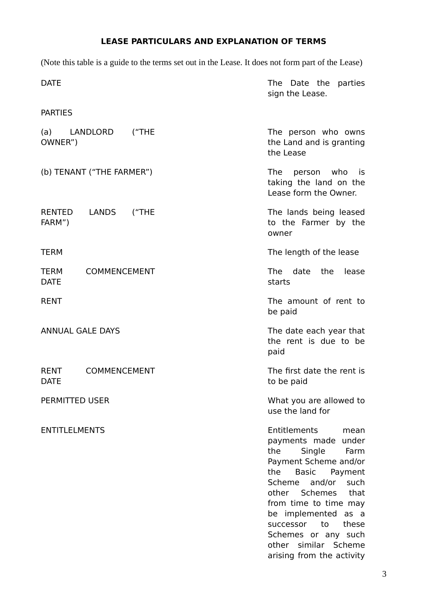 Free 7 Farm Contract Forms In Pdf Ms Word Excel