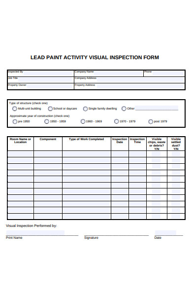 Visual Inspection Form Fill Out Printable Pdf Forms Online - Download Ultra HD City Photo | HD