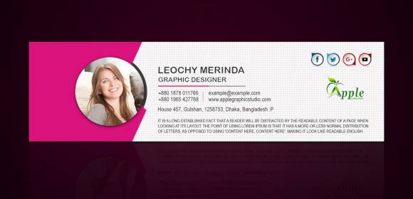 Free 29 Sample Email Signatures In Html Psd Psd Eps