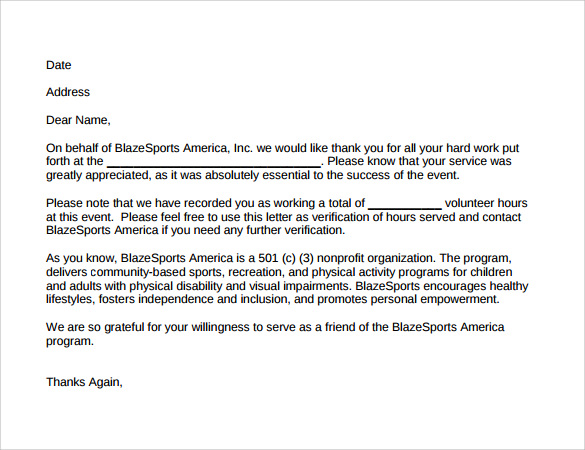 Free 25 Sample Community Service Letter Templates In Pdf Ms Word Google Docs Pages