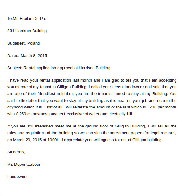 Application Letter Heading Example Cover Letter