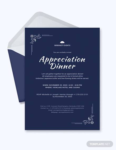 Free 32 Dinner Invitation Templates In Psd Eps Ms Word Ai Apple Pages Publisher