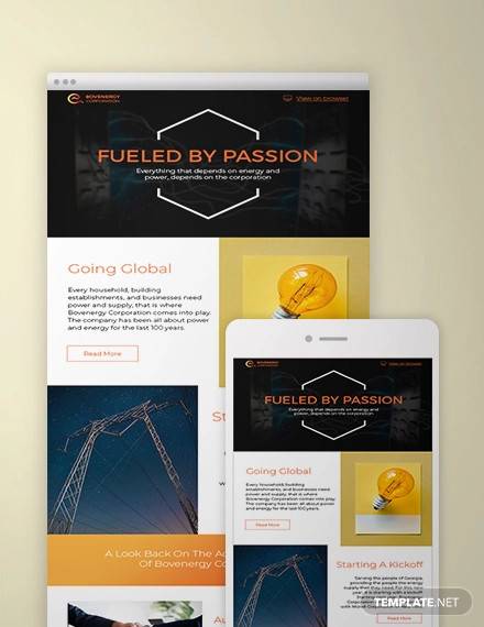 Free 12 Business Newsletters In Psd Indesign Html