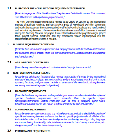 Free 6 Functional Requirement Document Samples In Ms Word
