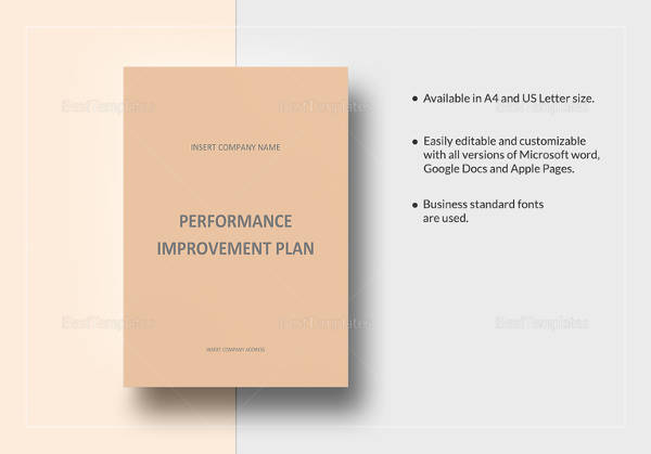 Free 12 Performance Improvement Plan Samples In Ms Word Pdf