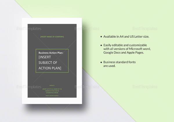 Free 13 Action Plan Samples In Ms Word Pdf