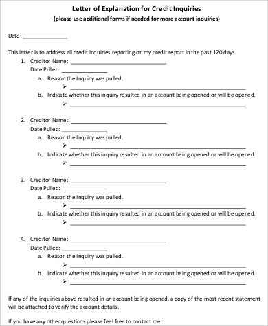 Free 7 Sample Letter Of Inquiry In Ms Word Pdf