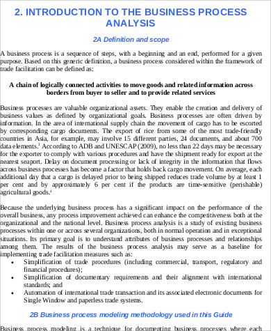 Free 14 Sample Business Analysis Templates In Google Docs Ms Word Pdf Apple Pages