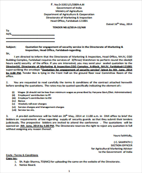 Free 15 Service Quotation Samples In Ai Psd Google Docs