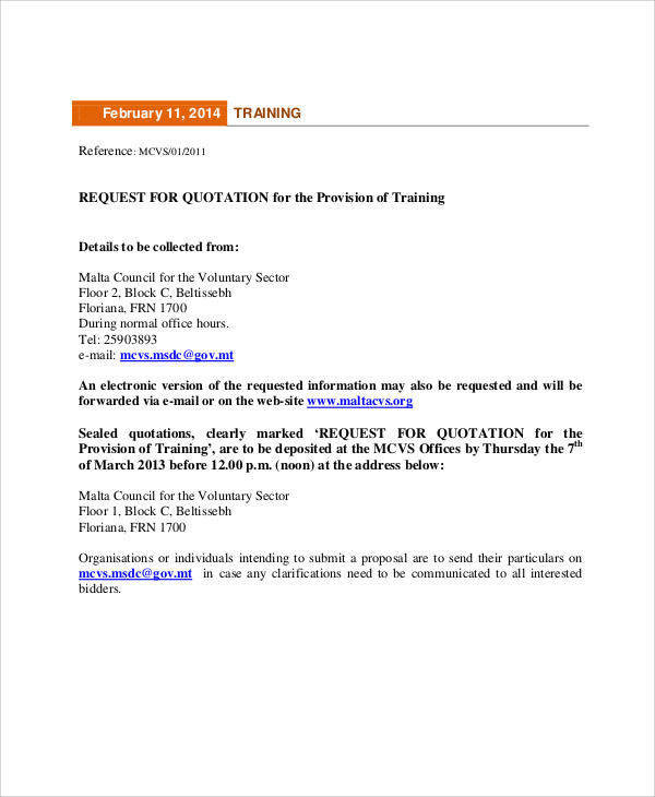 Free 46 Sample Quotations In Ms Word Pdf