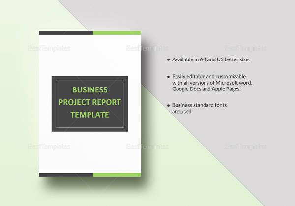 Free 26 Project Report Templates In Ms Words Apple Pages