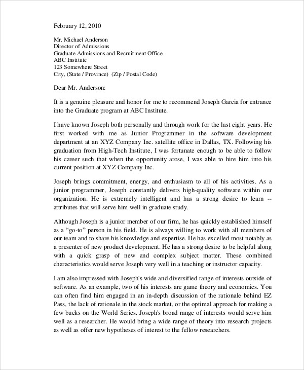 Free 59 Reference Letter Templates In Pdf Ms Word Pages Google Docs