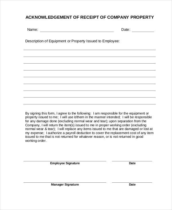 free 38 sample receipt forms in pdf