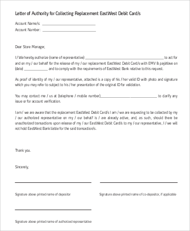 Free 57 Authorization Letter Samples In Pdf Ms Word Pages Google Docs
