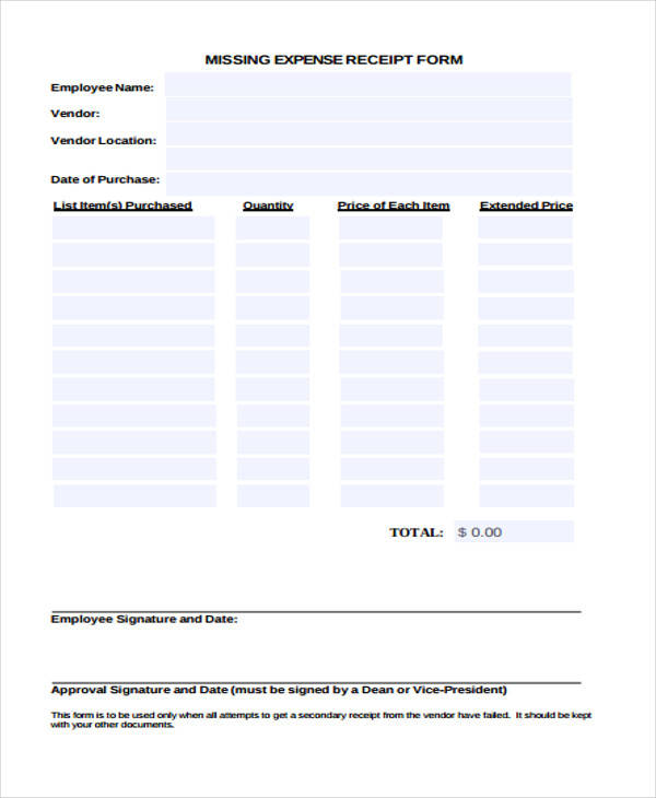 free 39 sample receipt forms in pdf ms word