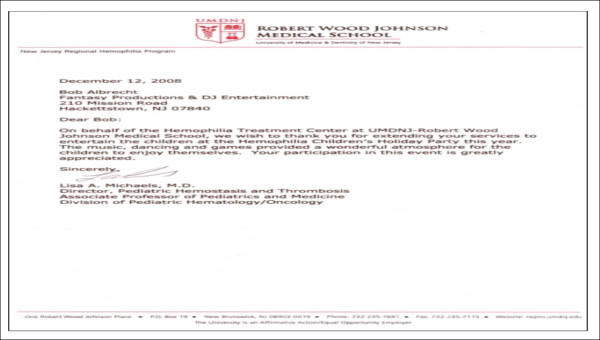 Free 8 Medical School Recommendation Letter Templates In Ms Word Pdf