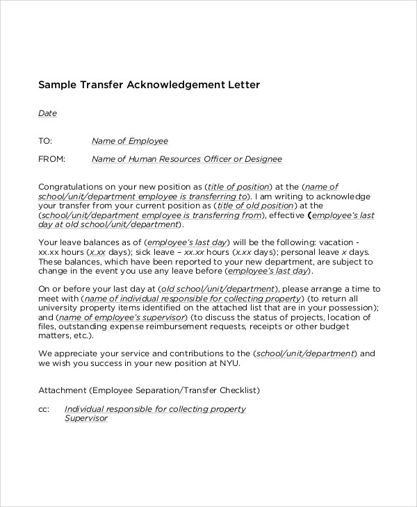 Free 55 Job Letter Templates In Pdf Ms Word